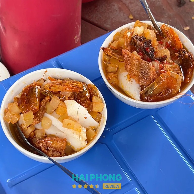 Bánh đúc tàu Cát Dài Cô Chuyền hình ảnh thực tế 2