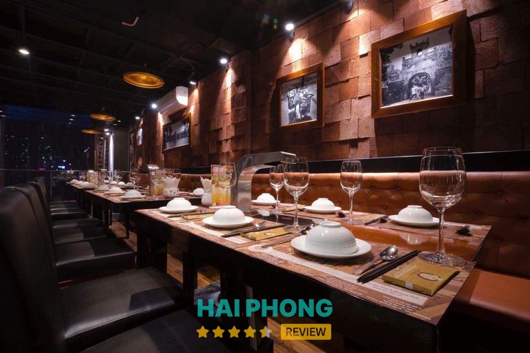 Không gian thực tế Vua Chả Cá Hải Phòng
