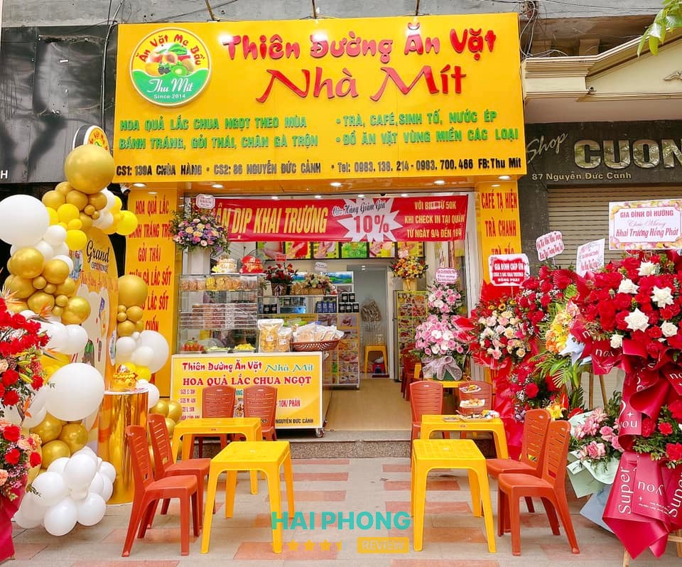 Thiên Đường Ăn Vặt Thu Mít Hải Phòng