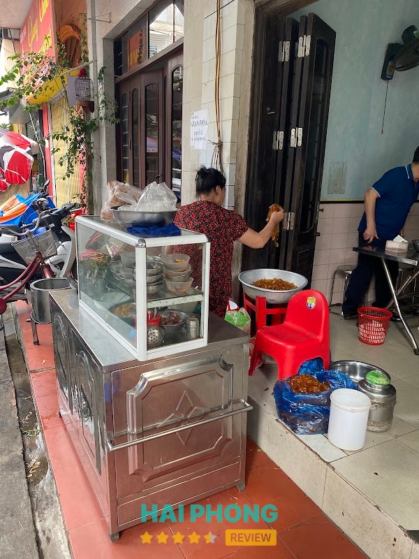 Món ăn tại Bánh Đa Cua 1A Đội Cấn