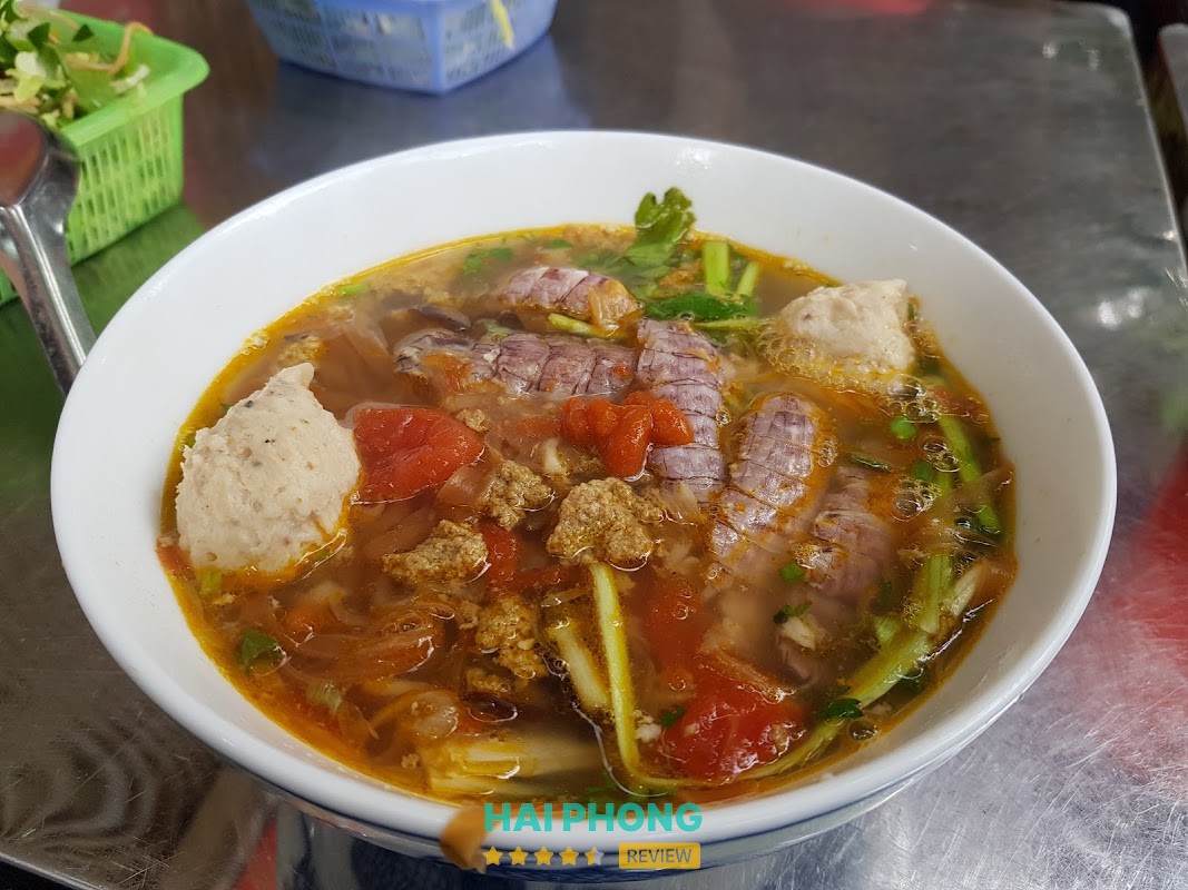 Bánh đa cua bề bề phố Hòa Bình, hình ảnh món ăn