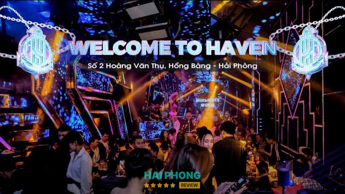 Khu vực giải trí tại NEW HEAVEN Club Hải Phòng