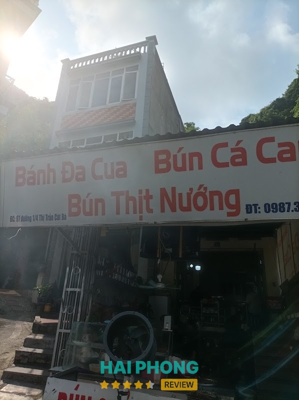 Bánh đa cua - bún cá cay - bún thịt nướng - Gia Bảo Cát Hải