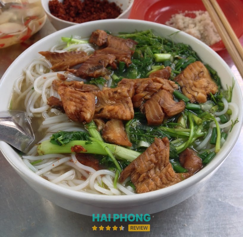Bún cá rô đồng Hải Dương