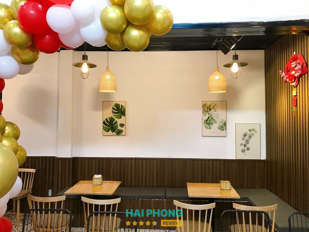 Không gian Green-Up Tea and Coffee - Đồ Sơn