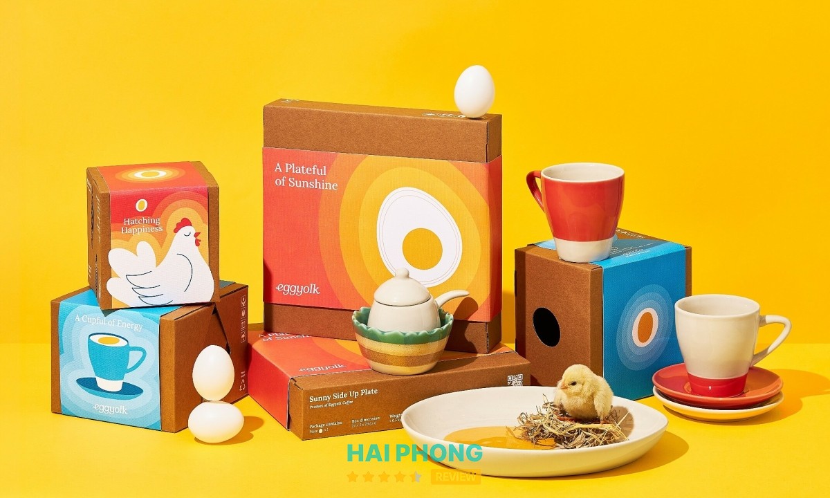 Eggyolk Hải Phòng - quán cà phê ở Hồng Bàng
