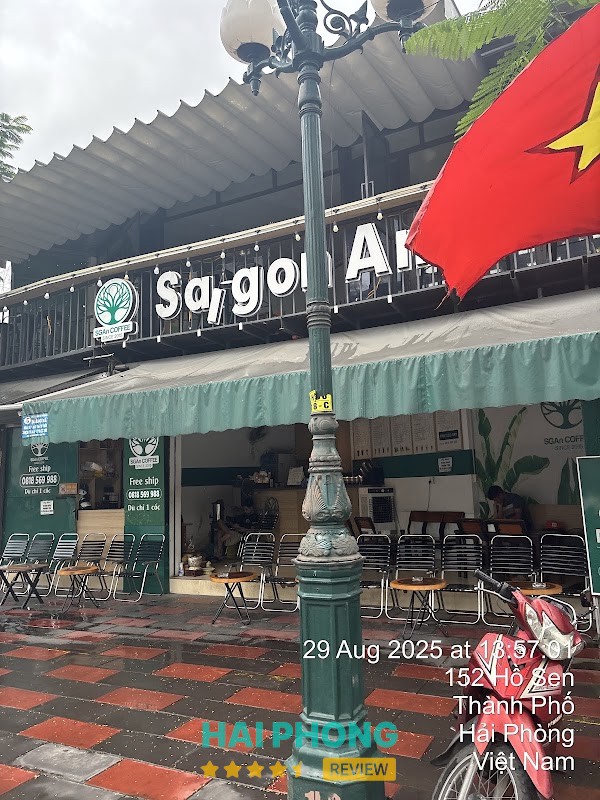 Sài Gòn An Coffee Hải Phòng - cafe đẹp tại Lê Chân