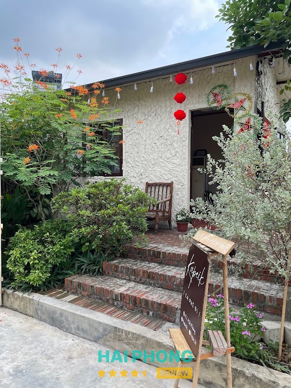 Kapeik Café - quán cafe nhiều cây ở Lê Chân
