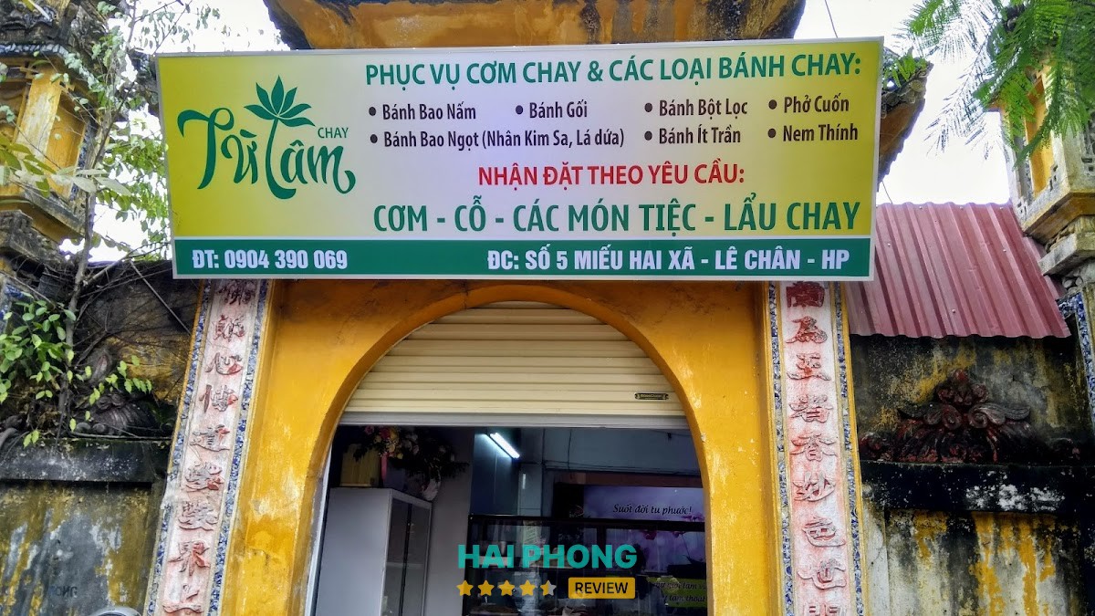 Quán chay Từ Tâm Hải Phòng
