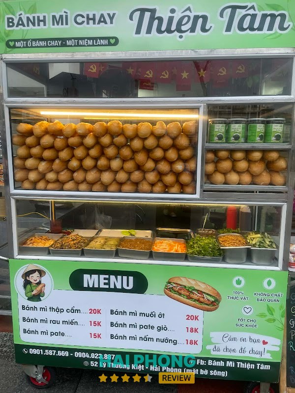 Bánh Mì Chay Thiện Tâm Hồng Bàng