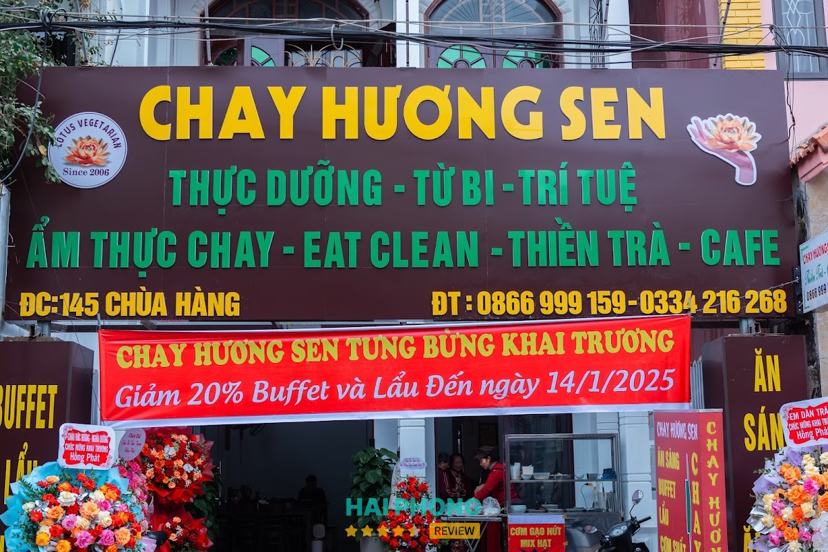 Chay Hương Sen Lê Chân