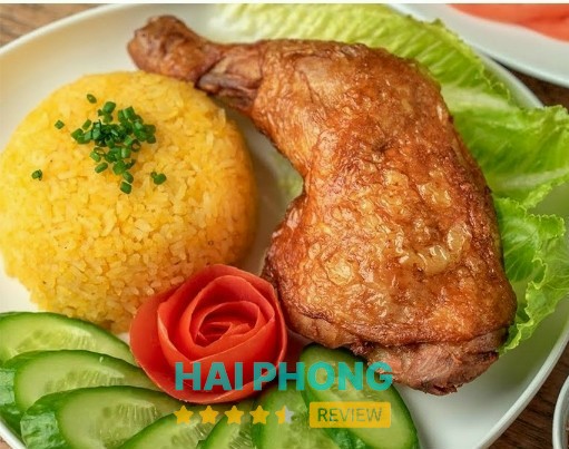 Cơm Gà Xối Mỡ Cô Mây Lê Chân