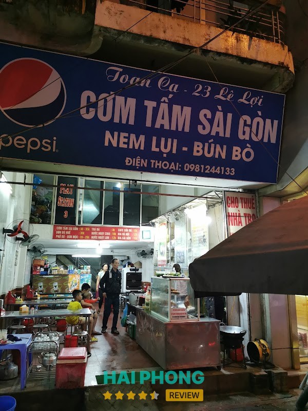 Quán Cơm Tấm Hoàng Dung Hải Phòng