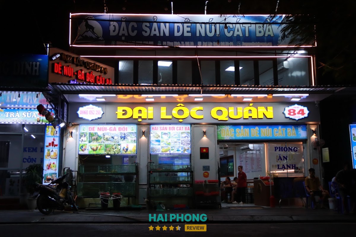 Dê ngon Cát Bà - Đại Lộc Quán 84