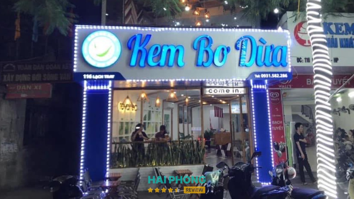 Kem Bơ Dừa, Dừa Dầm Tín Rùa - hình ảnh 1