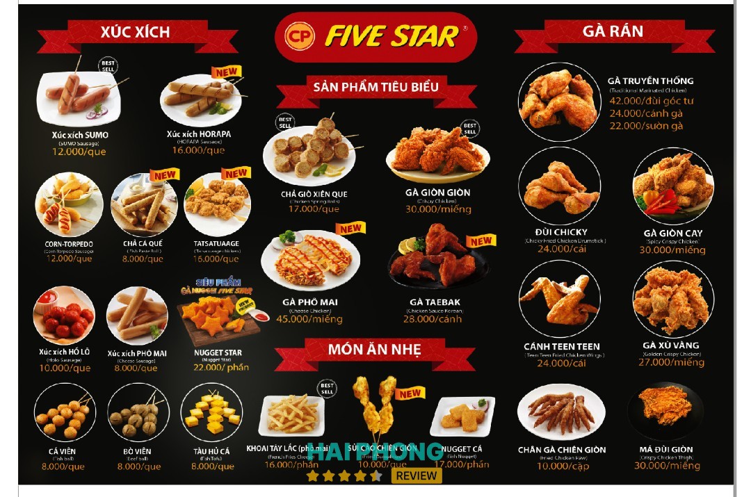 Five Star Hải Phòng tại Ngô Quyền