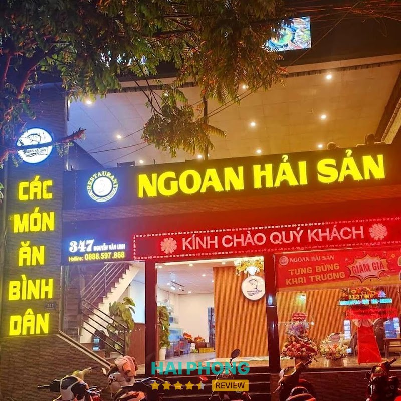 Ngoan Hải Sản Restaurant – 347 Nguyễn Văn Linh, Lê Thanh Nghị