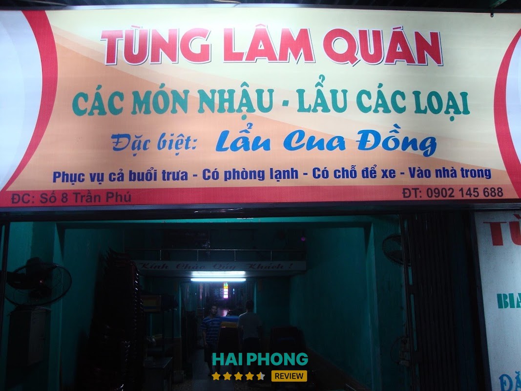 Tùng Lâm Quán Lẩu Cua Đồng Hải Phòng