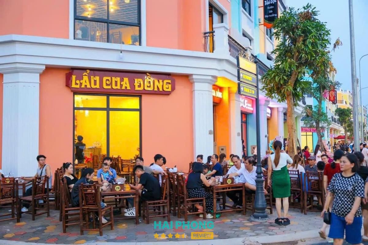 Lẩu Cua Đồng - Đảo Vũ Yên Thủy Nguyên