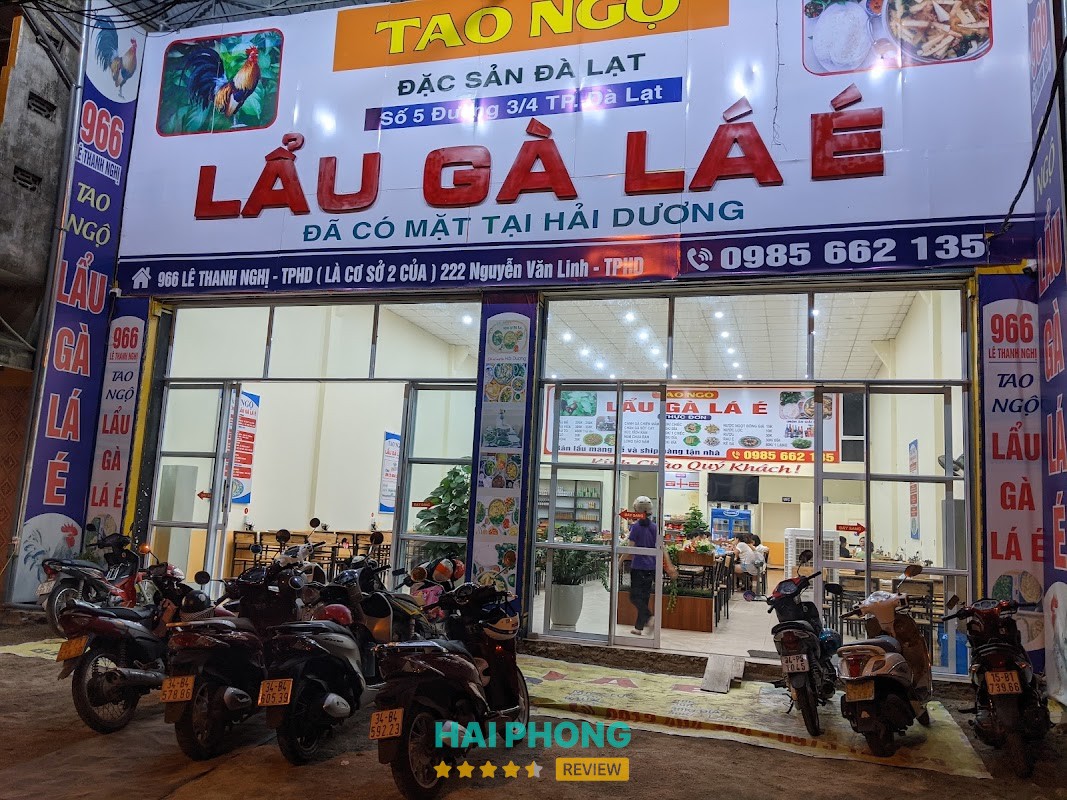 Lẩu Gà Lá É