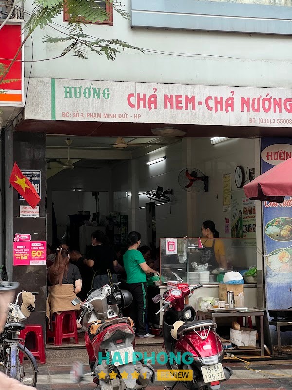 Quán Bún Chả Nem Hường Gia Viên