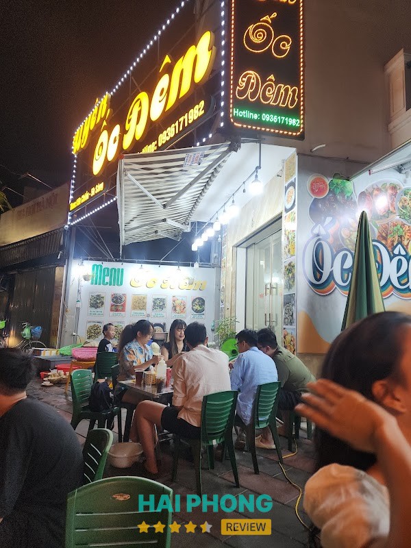 Quán Uyên Ốc đêm - 200 Hồ Sen Lê Chân