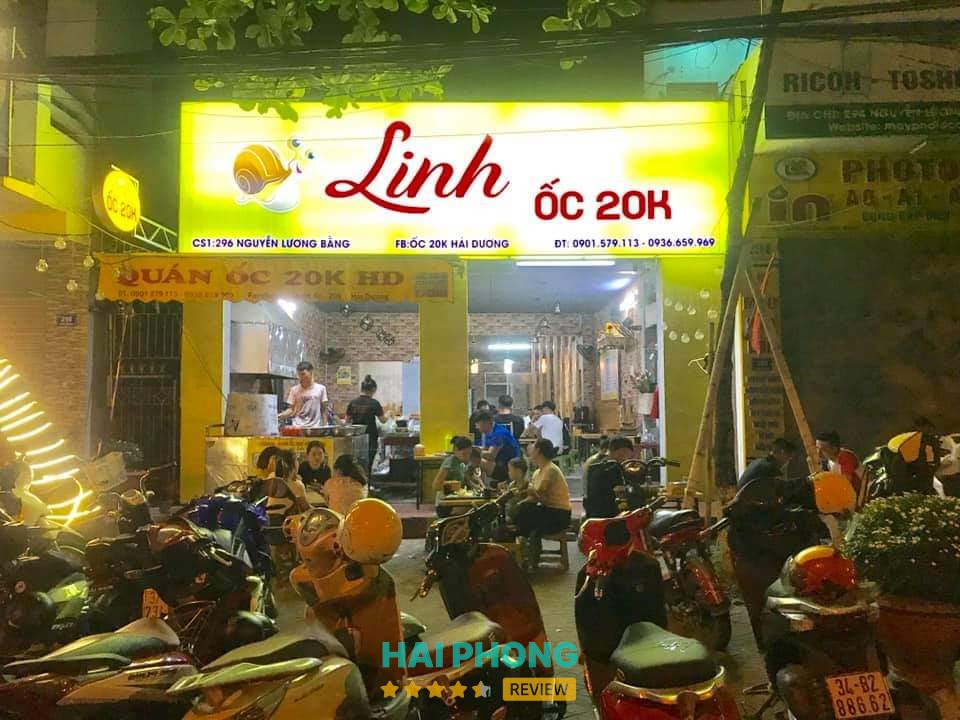 Linh Ốc 20k tại Hải Dương
