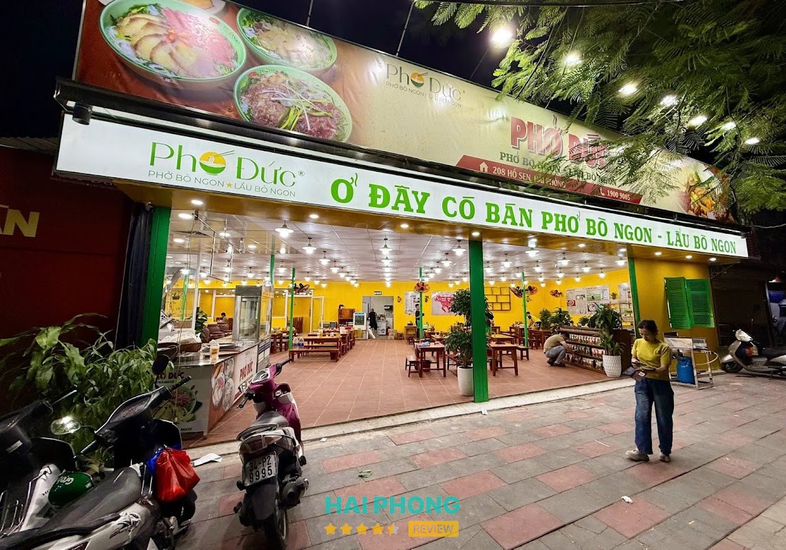 Phở Đức - Phở Bò Ngon - Lẩu Bò Ngon Hải Phòng