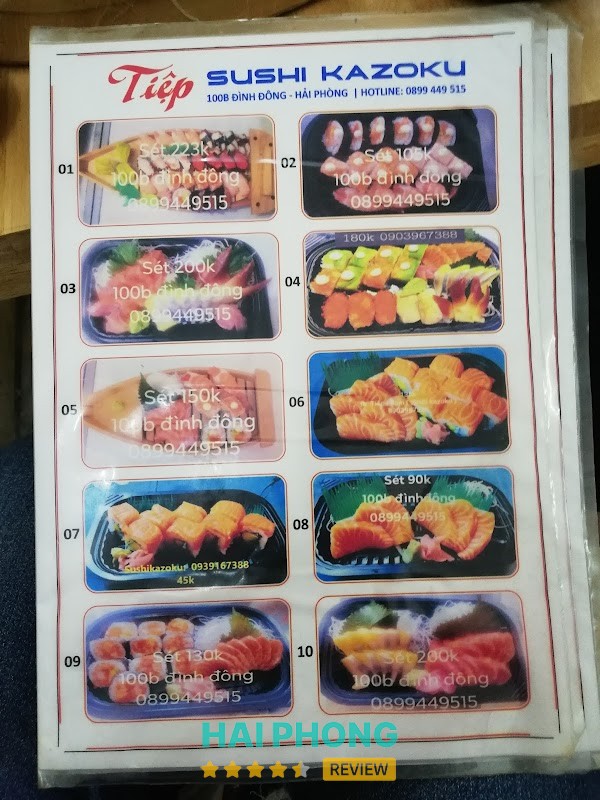 Tiệp Sushi Kazoku – hình ảnh 2