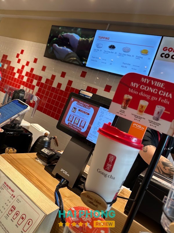 Không gian tại Gong Cha Hải Phòng