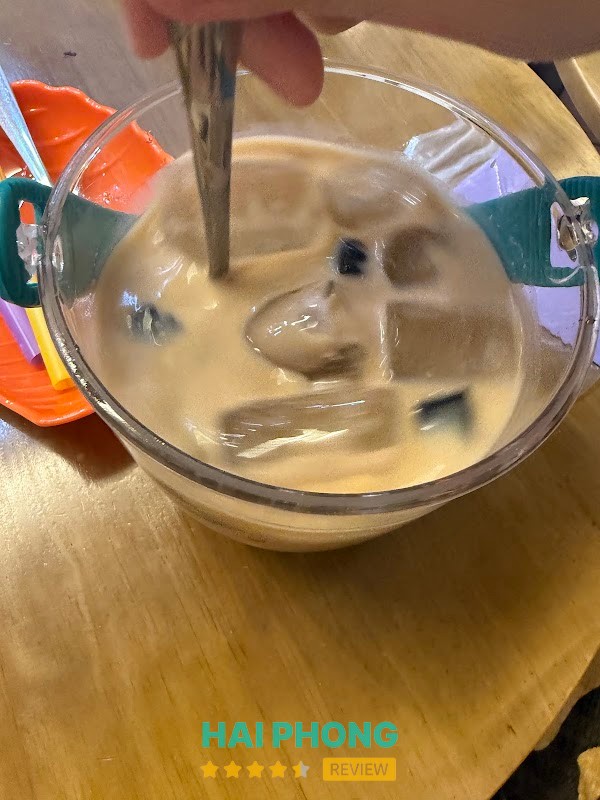 Trà sữa xô full topping tại Got Tea