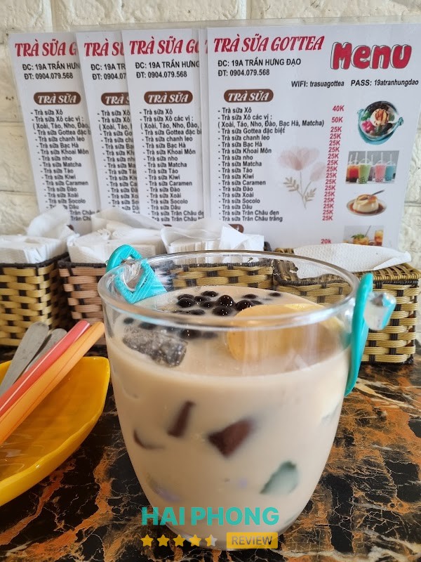 Đồ uống tại Got Tea Hồng Bàng