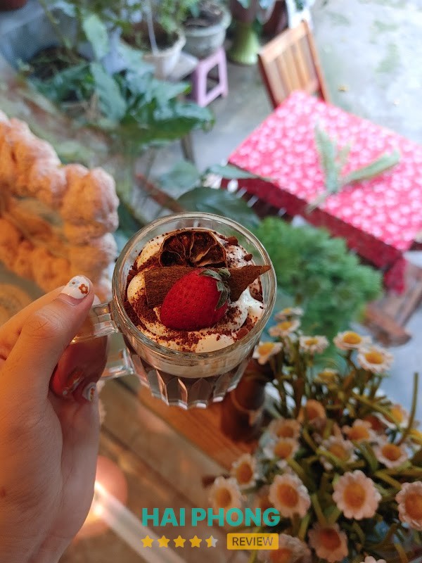 Không gian Rosemary Tiệm Café Milktea