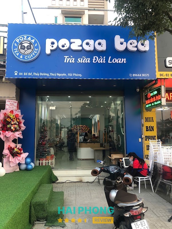 Pozaa Tea Thủy Nguyên tại đường Bồ Đề