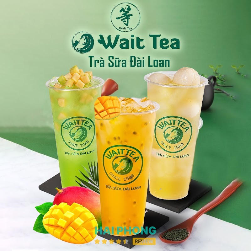 Đồ uống tại Wait Tea Thủy Nguyên