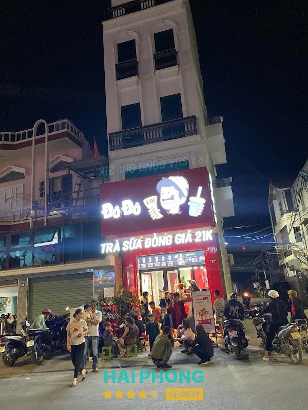 Trà sữa mochi tại Đô Đô Thủy Nguyên