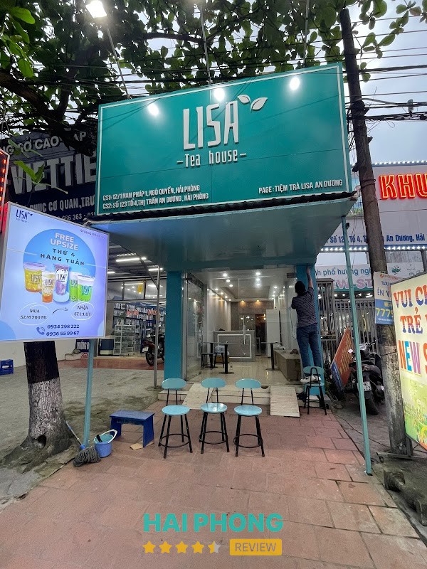 Đồ uống tại Tiệm trà Lisa An Dương