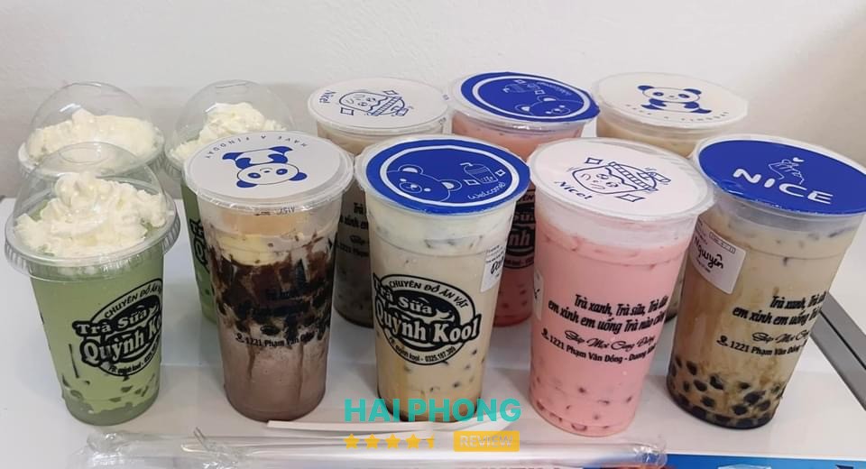 Đồ uống tại Trà Sữa Quỳnh Kool