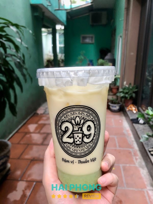 Hồng trà ống tre tại Trà Sữa 2/9