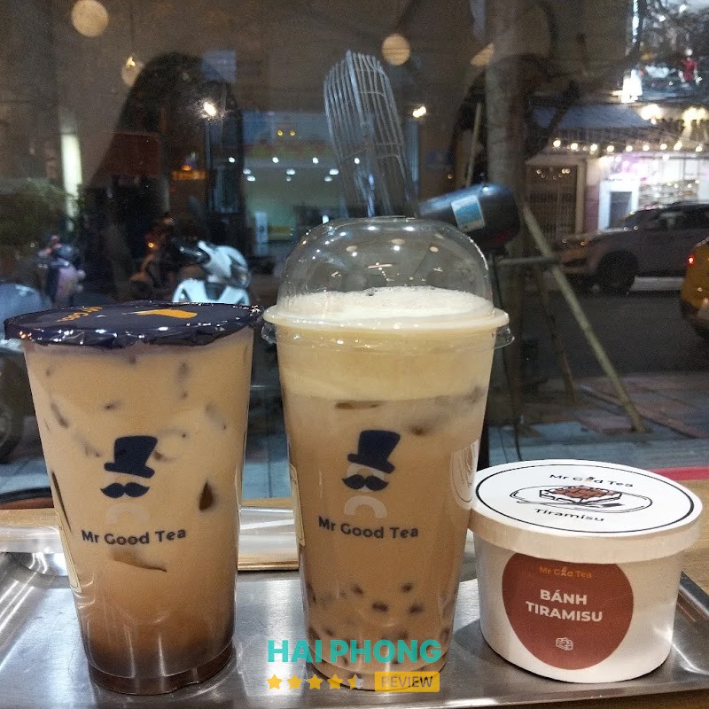 Trà sữa tại Mr. Good Tea Hải Phòng