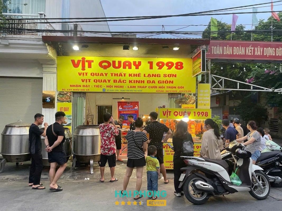 Vịt Quay 1998 Ngon Hải Phòng Lê Chân