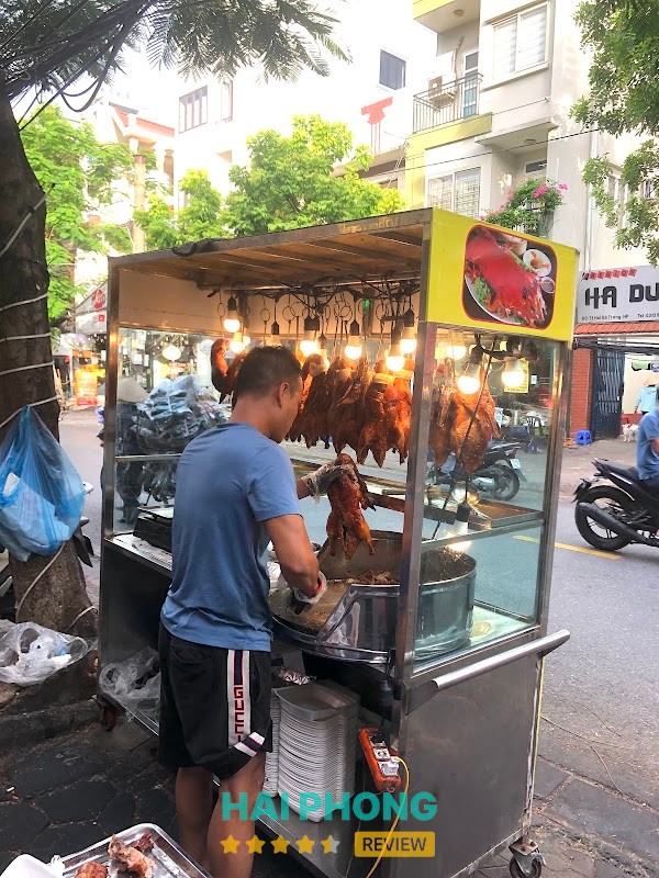 Món vịt quay tại Hiệp Vịt Quay Hải Phòng
