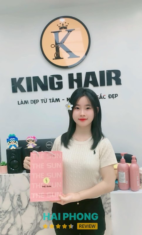 KING HAIR - TÓC ĐẸP THUỶ NGUYÊN – 90 Bạch Đằng, Thủy Nguyên
