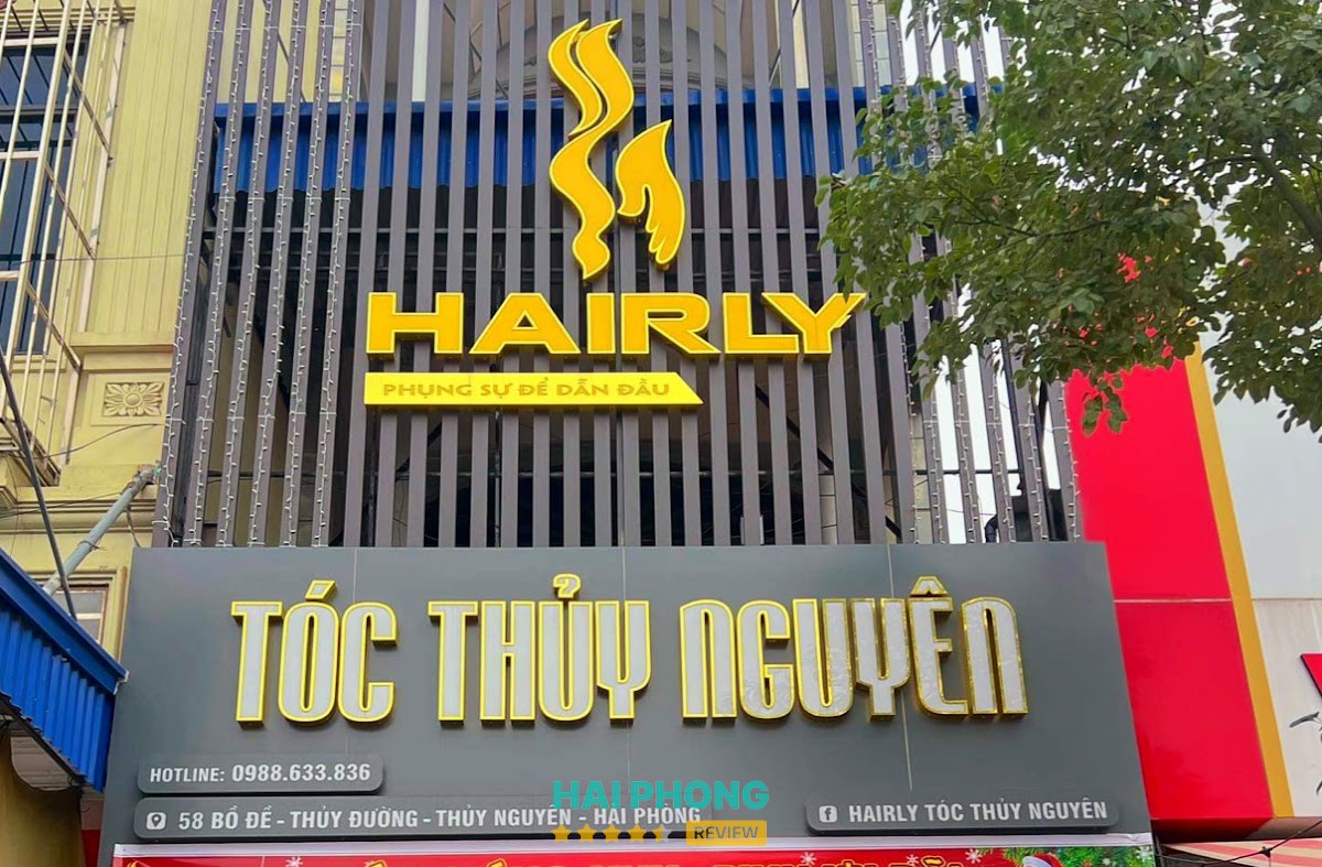 HairLY Salon Tóc Thủy Nguyên – Số 58 Bồ Đề