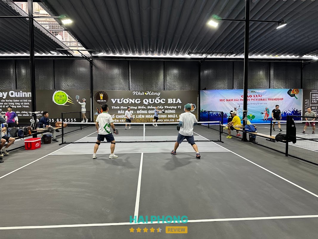 Sân Pickleball Thuỷ Sản tại Lê Chân