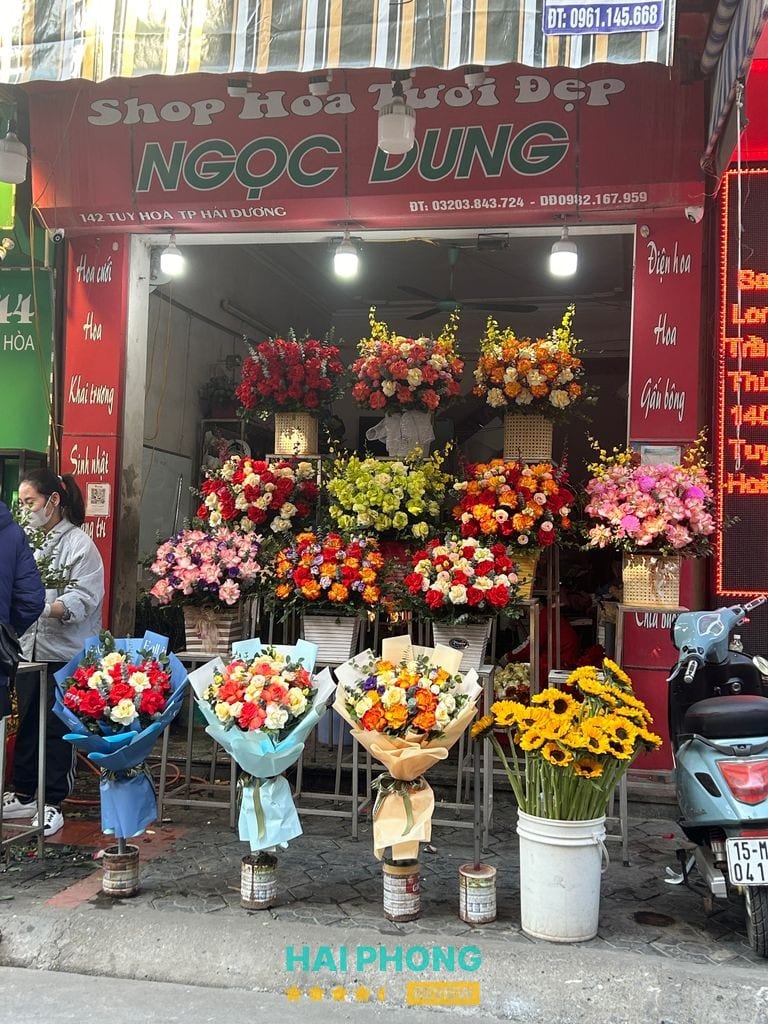 Shop Hoa Ngọc Dung tại Tuy Hòa
