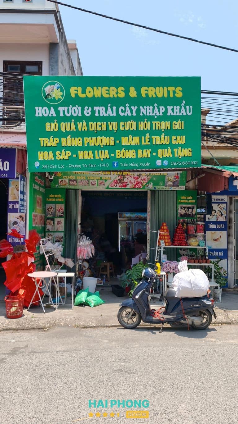 Tiệm hoa của Xuyến tại Bình Lộc