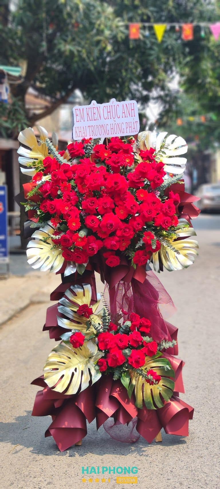 Hình ảnh hoa tại Tiệm hoa của Xuyến
