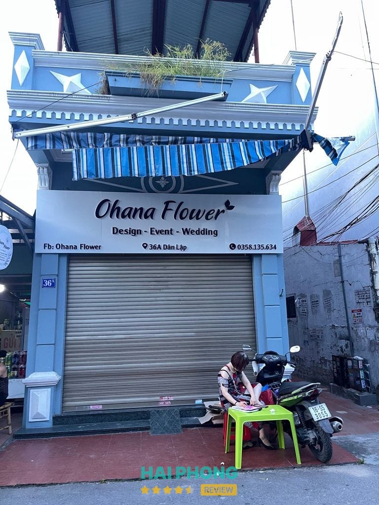 Ohana Flower Shop tại đường Dân Lập, Lê Chân