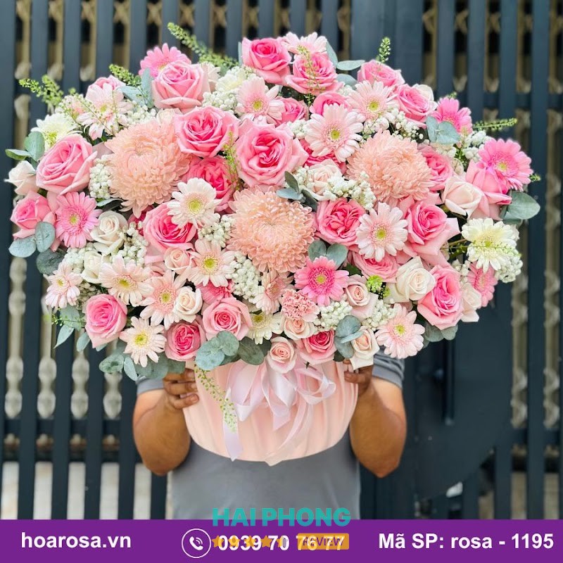Mẫu hoa tại Hoarosa Thủy Nguyên